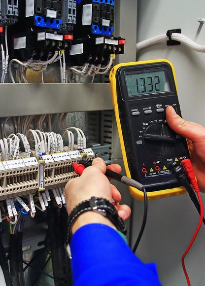 Electrical testing with our Electricians in Manchester